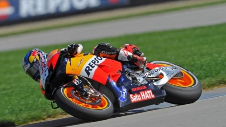 MotoGP, Brno: Dani Pedrosa su Lorenzo e Dovizioso nella FP1, Rossi 7°