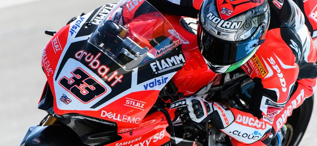 SBK Misano, grande vittoria di Melandri (Ducati). Ma Rea ipoteca il titolo iridato
