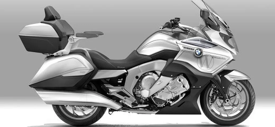BMW K1600GTL Bagger by Nicolas Petit