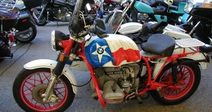 BMW R100/7 Sidecar di Capitan America