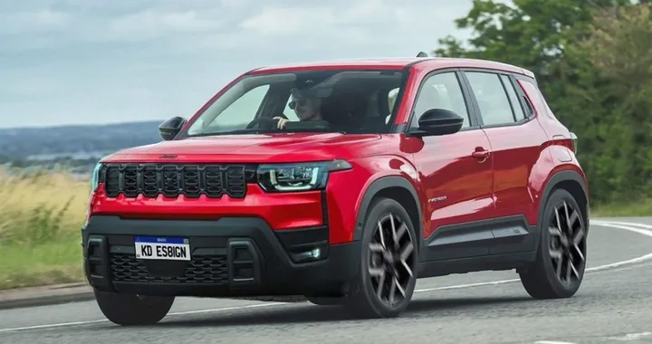 Nuova Jeep Avenger, il designer Kdesignag azzarda l'aspetto futuro