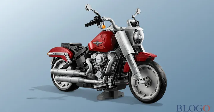 Harley-Davidson Fat Boy by... LEGO!