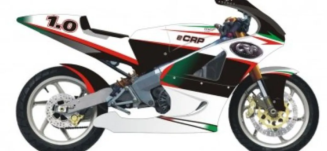 eCRP 1.0, la moto elettrica italiana svelata a Birmingham. Il TTXGP si correrà anche in Italia