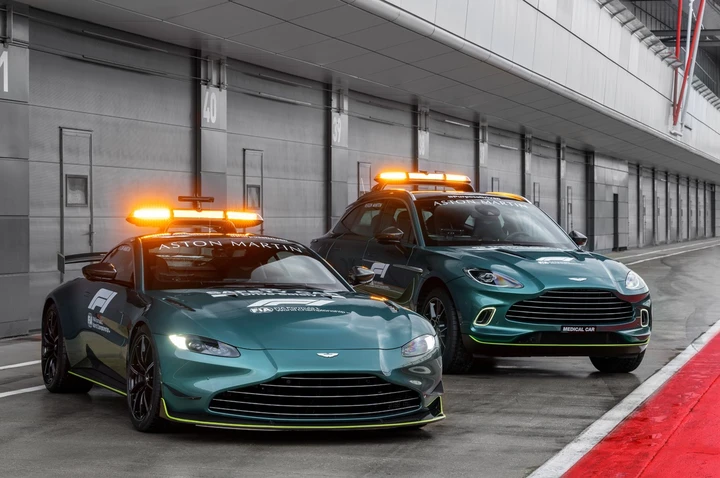 Aston Martin entra in F1 anche con le safety car