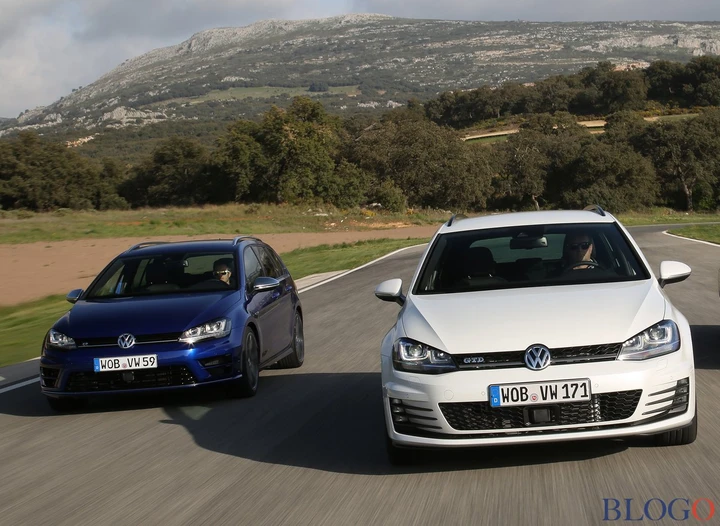 Volkswagen Golf GTD Variant e R Variant: primo contatto