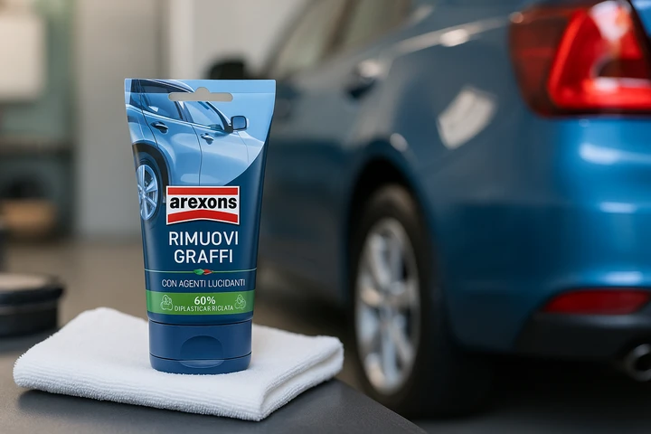 Elimina i graffi dalla carrozzeria e risparmia: offerta Arexons a 8,87 euro su Amazon