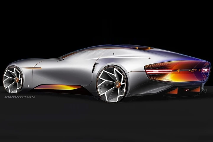 Chevrolet Corvette C8: ecco come avrebbe potuto essere