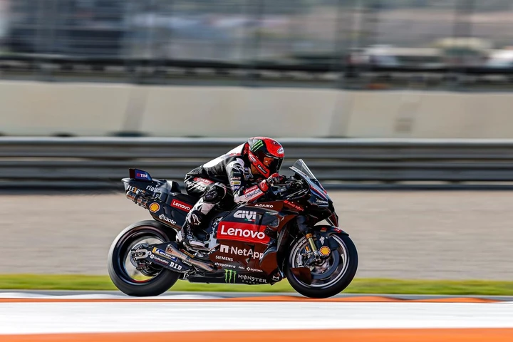 Ducati Lenovo Team: concluso in positivo il primo test ufficiale della stagione 2024