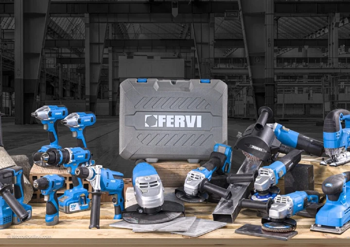 Fervi: ecco la nuova linea di elettroutensili a filo e batteria
