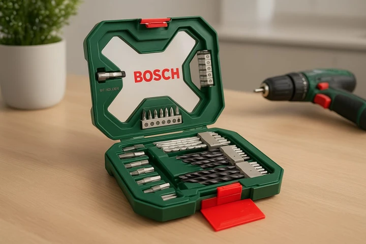 Bosch X-Line 34 pezzi a meno di 10 euro: il kit giusto per il fai da te