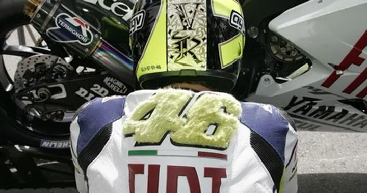 46 peloso, ultima "trovata" di Rossi