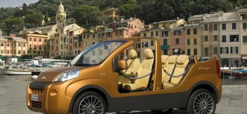 Fiat Fiorino Show Van Portofino Concept