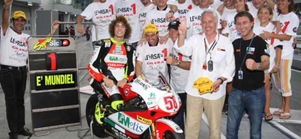 Simoncelli iridato fra Masetti e Liberati, miti Gilera