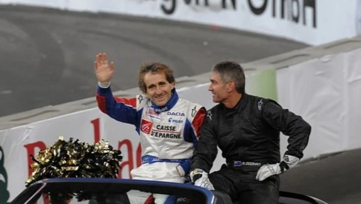 Mick Doohan e Travis Pastrana al Race Of Champions: 