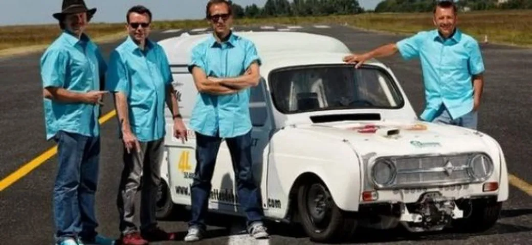 Una Renault 4 a Bonneville