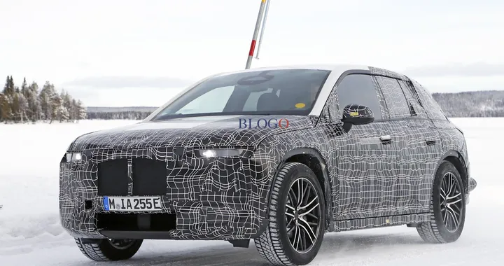 BMW i5 iNext: foto spia sulla neve del nuovo SUV elettrico