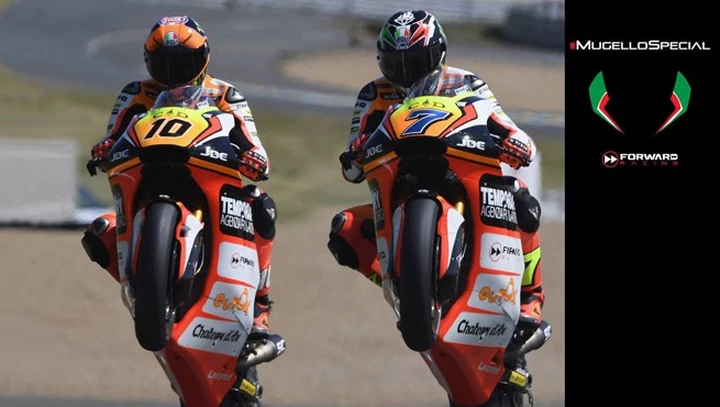 Moto2: Forward al Mugello con una livrea speciale