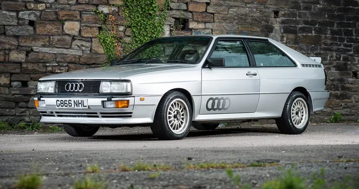 L'Audi Quattro all'asta a Silverstone
