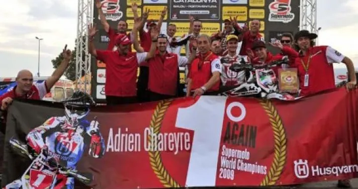 Husqvarna vince tre titoli mondiali nel Supermoto