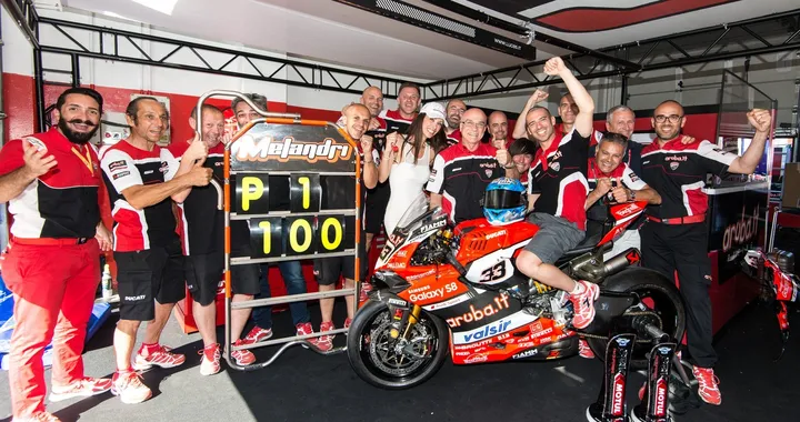 SBK, Melandri: centesima vittoria di un italiano in Superbike