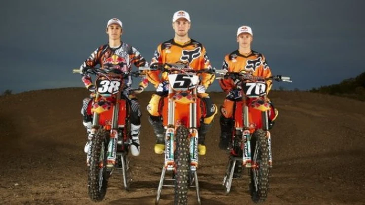Supercross: il Team KTM Red Bull Factory pronto per la stagione 2012