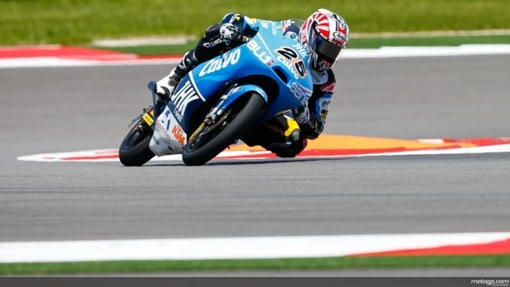 Moto3: 1° Viñales nelle libere, Fenati 5°