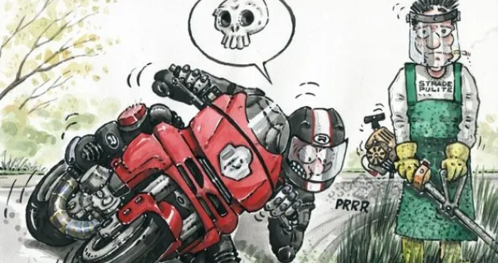 Strade italiane: attenti all'erba