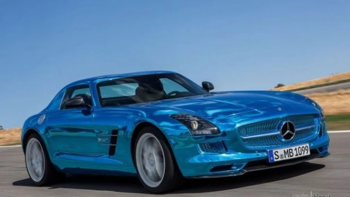 Mercedes SLS AMG Coupé Electric Drive - Salone di Parigi 2012