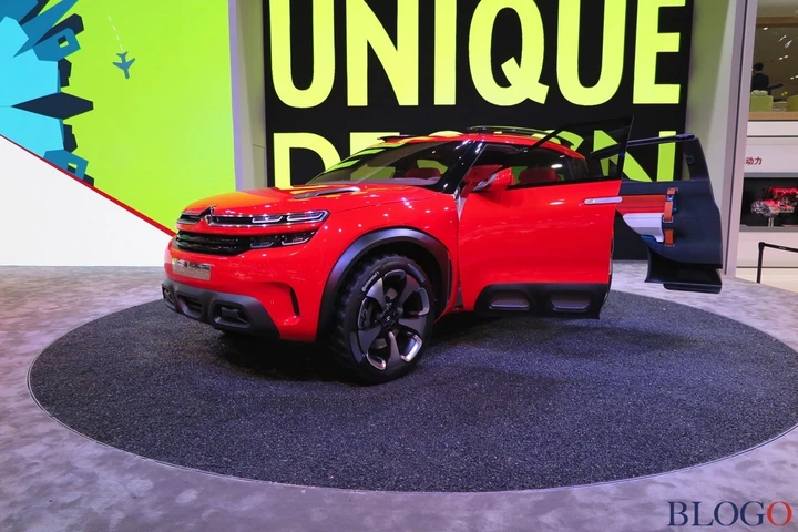 Citroen Aircross - Salone di Shanghai 2015 Live