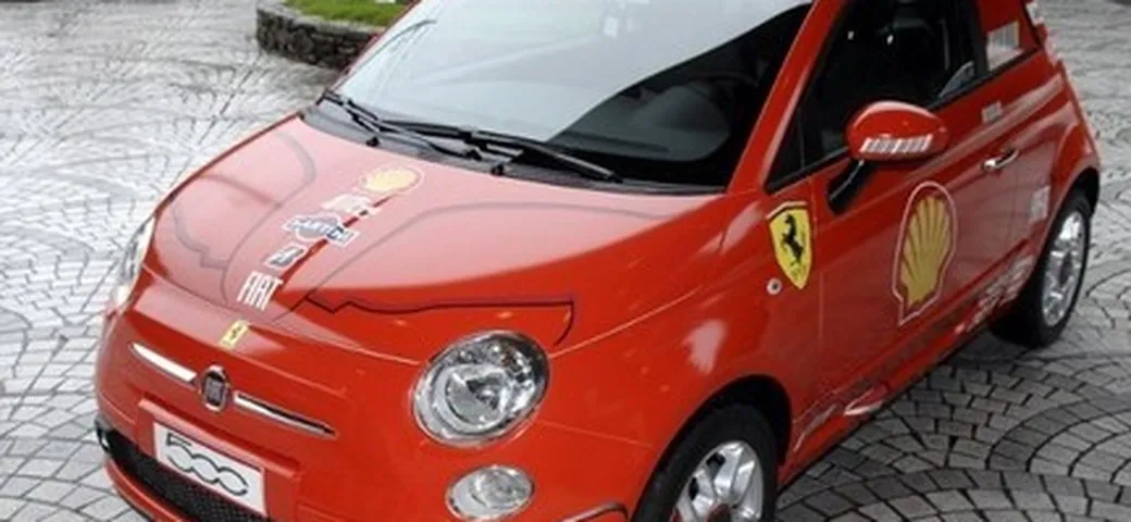 Una Fiat 500 anche per i piloti Ferrari