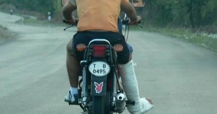 Foto del giorno: si chiamano pedane per questo?