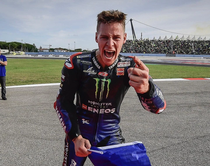 MotoGP, Misano 2 2021: Bagnaia cade e Fabio Quartararo è Campione del Mondo