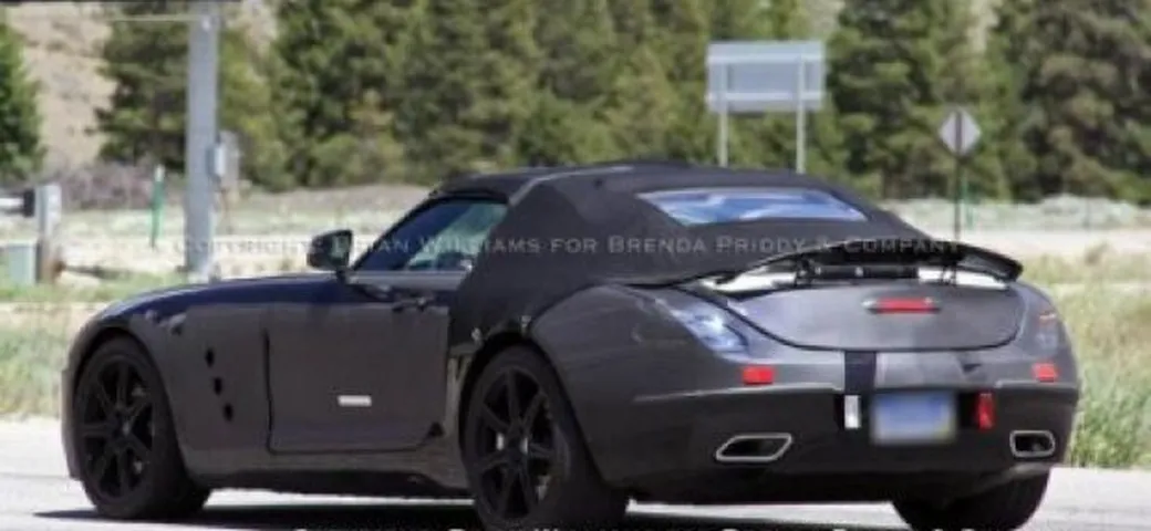 Mercedes SLS AMG: le primissime foto spia della scoperta!
