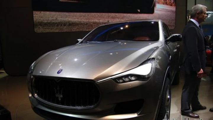 Maserati Kubang, GranTurismo Sport, GranTurismo S Automatica e GranCabrio Sport - Salone di Pechino 2012 live