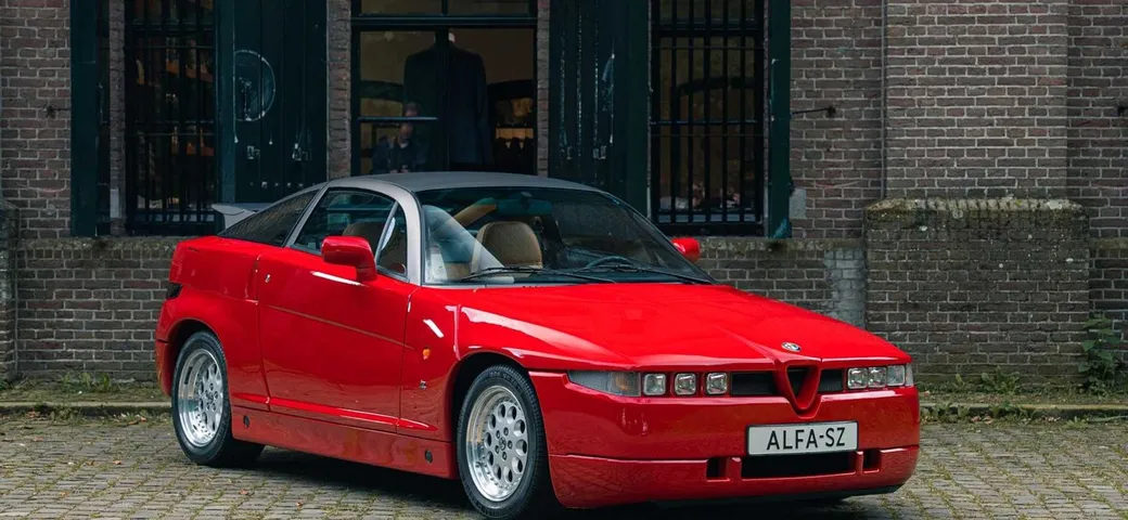 Alfa Romeo SZ, uno stupendo esemplare del '91 all'asta