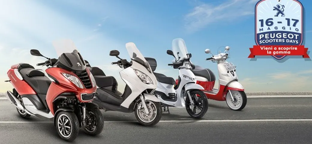 Peugeot Scooters Days: 16 e 17 maggio 2015