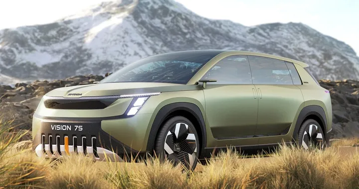 Skoda Vision 7S: il nuovo SUV elettrico