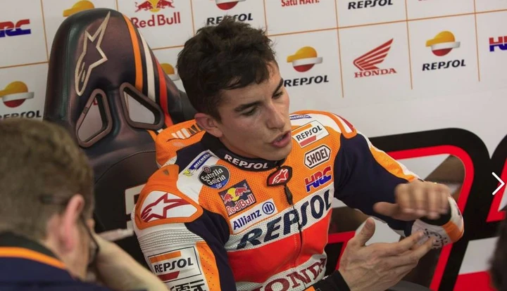 MotoGP: infortunio alla spalla per Marquez [Video]