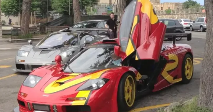 Auto dei vip: la McLaren F1 GTR di Nick Mason