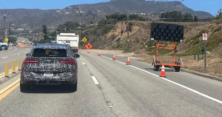 In California appare il muletto della nuova BMW X1: stile Neue Klasse