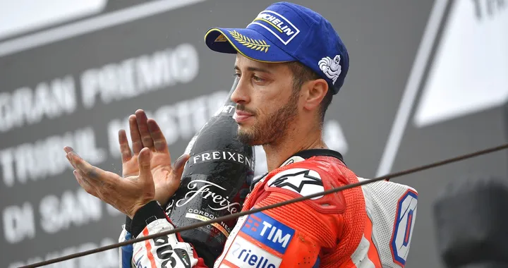 Dovizioso "contento del 3° posto" a Misano