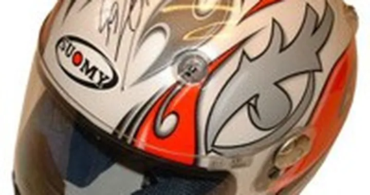 All'asta il casco Suomy di Loris Capirossi