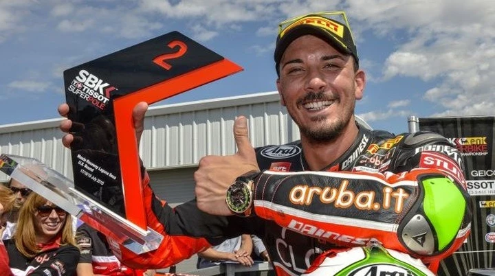 SBK Laguna Seca, Giugliano: 