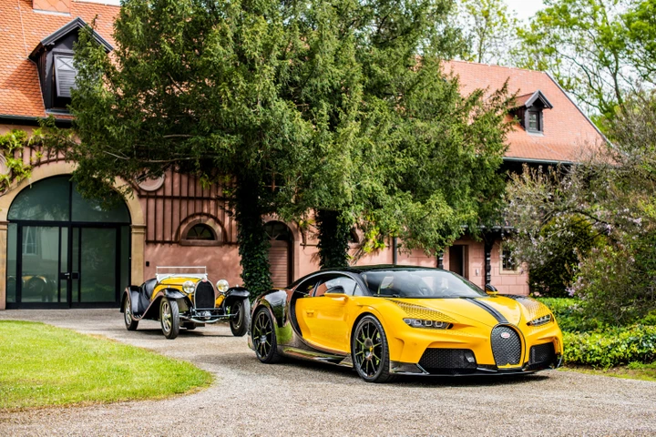 Una Bugatti Chiron Super Sport su misura cattura lo spirito della Type 55
