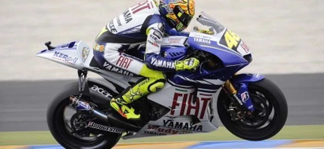 Valentino Rossi il più veloce nei test di martedì