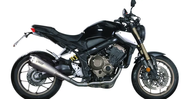 Honda CB650R: scarichi Mivv per strada e per pista