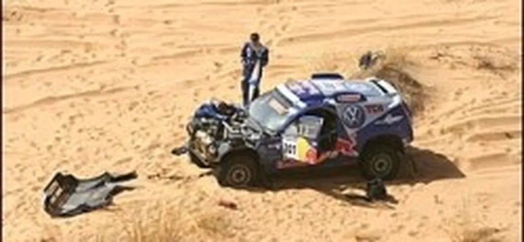 Volkswagen fuori dalla Dakar
