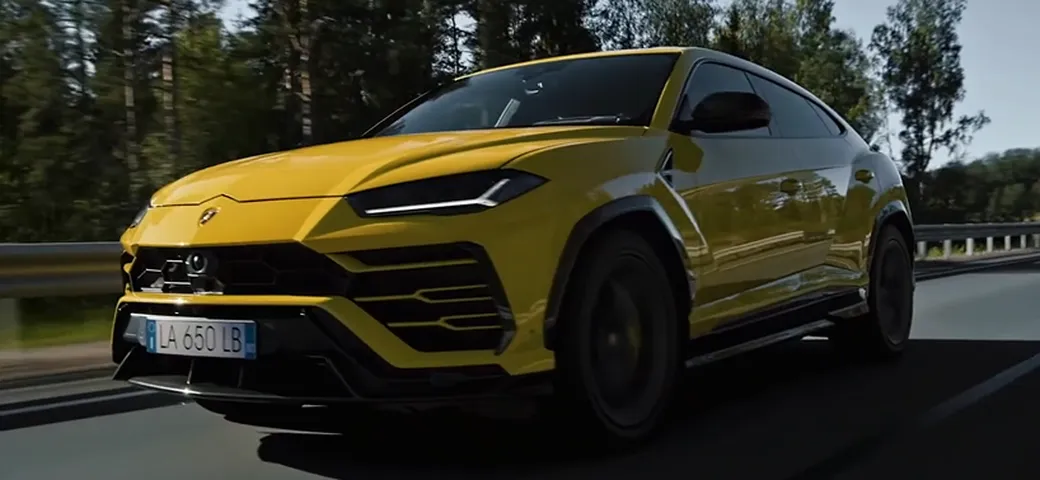 Lamborghini Urus protagonista di un video in Russia