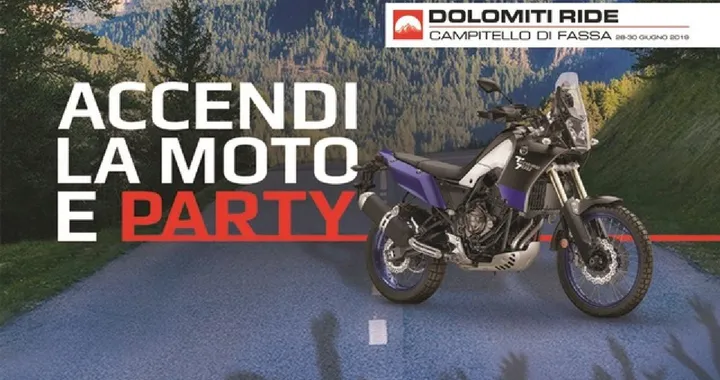 Yamaha Dolomiti Ride: passione e musica dal 28 al 30 giugno