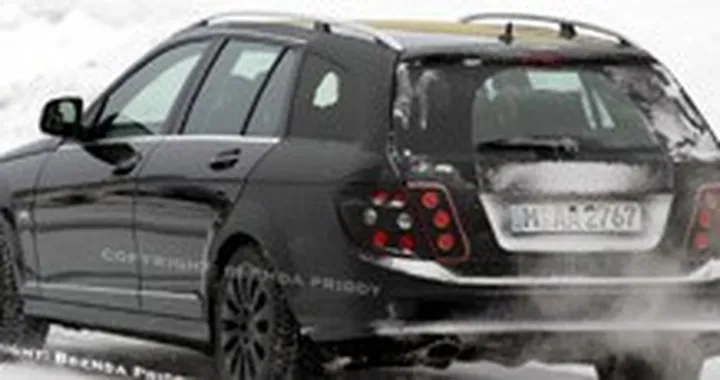 Mercedes C-Class Station Wagon 2008, foto-spia